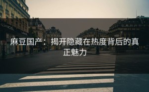 麻豆国产：揭开隐藏在热度背后的真正魅力