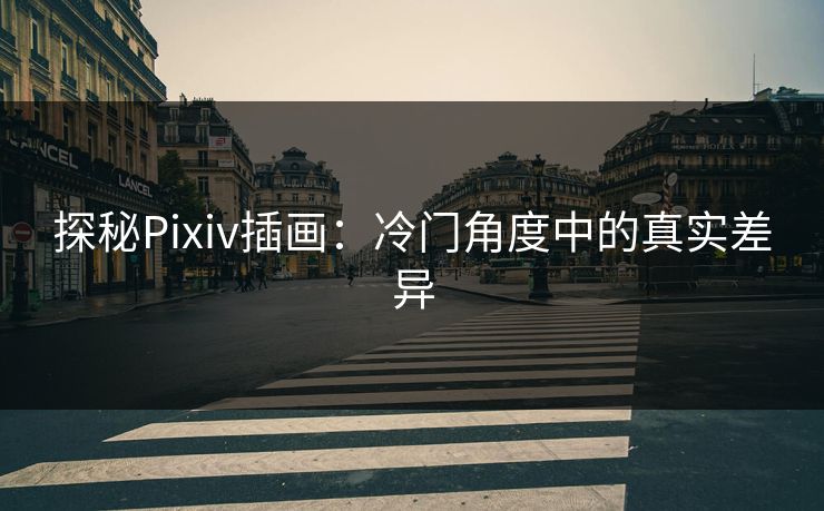 探秘Pixiv插画:冷门角度中的真实差异 探秘Pixiv插画:冷门角度中的真实差异